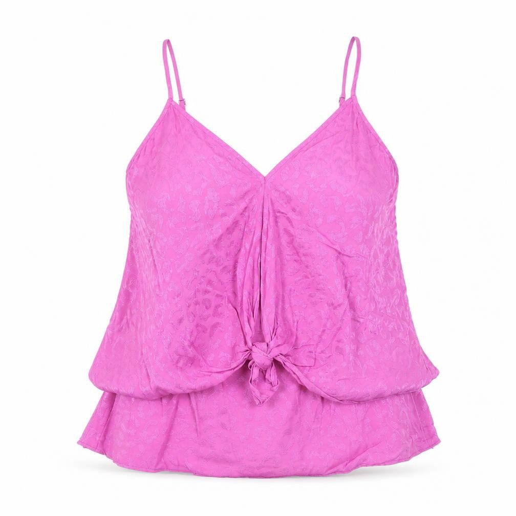 Womens UK Size 10 River Island Purple Camisole Tank