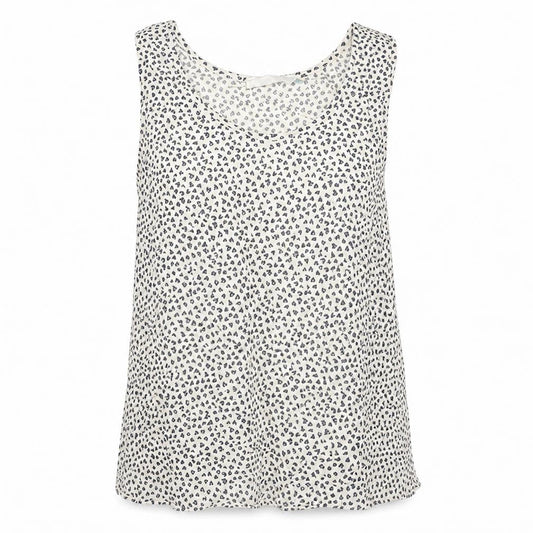 Womens UK Size 14 John Lewis Beige Basic Tank