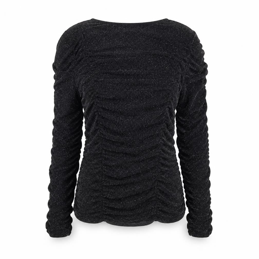 Womens UK Size M Divided by H&M Black Basic Blouse