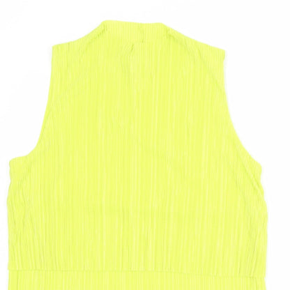 Womens UK Size 14 NEXT Green Basic Tank