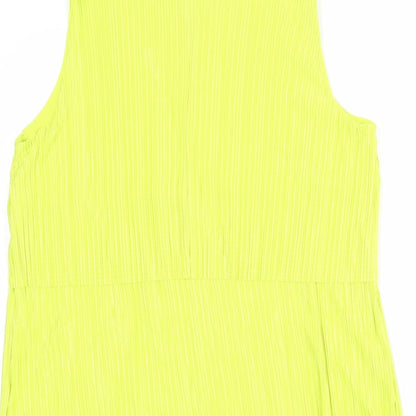 Womens UK Size 14 NEXT Green Basic Tank