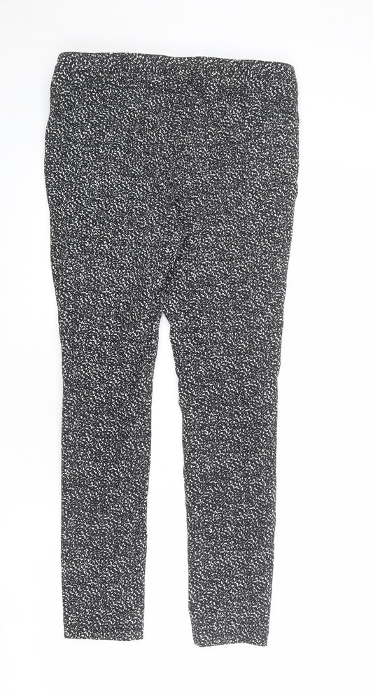 Womens UK Size 12 Dorothy Perkins Regular Fit  Black Trousers