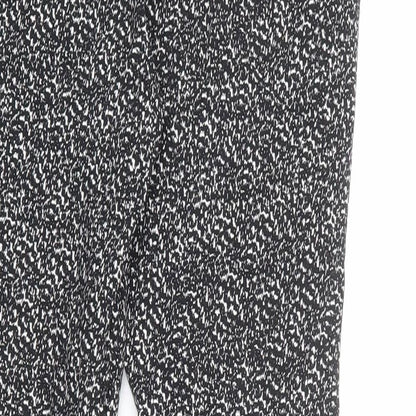 Womens UK Size 12 Dorothy Perkins Regular Fit  Black Trousers
