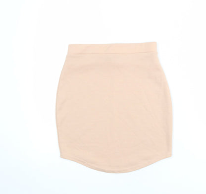 Missguided Womens Pink Polyester Bandage Skirt Size 26 in