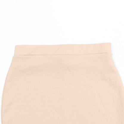 Missguided Womens Pink Polyester Bandage Skirt Size 26 in