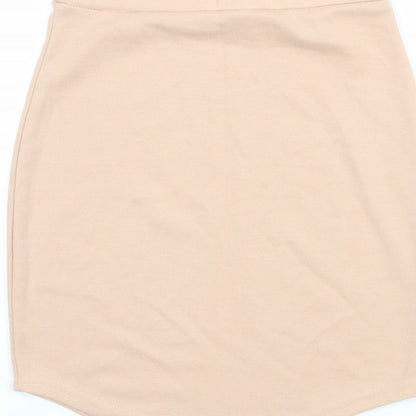 Missguided Womens Pink Polyester Bandage Skirt Size 26 in