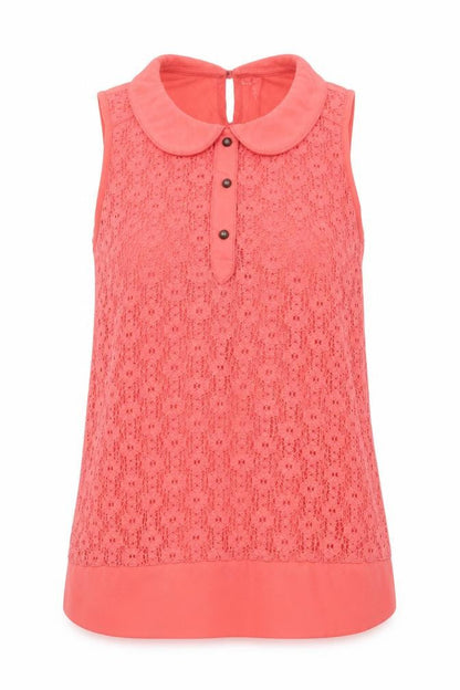 Womens UK Size 8 NEXT Pink Basic Blouse