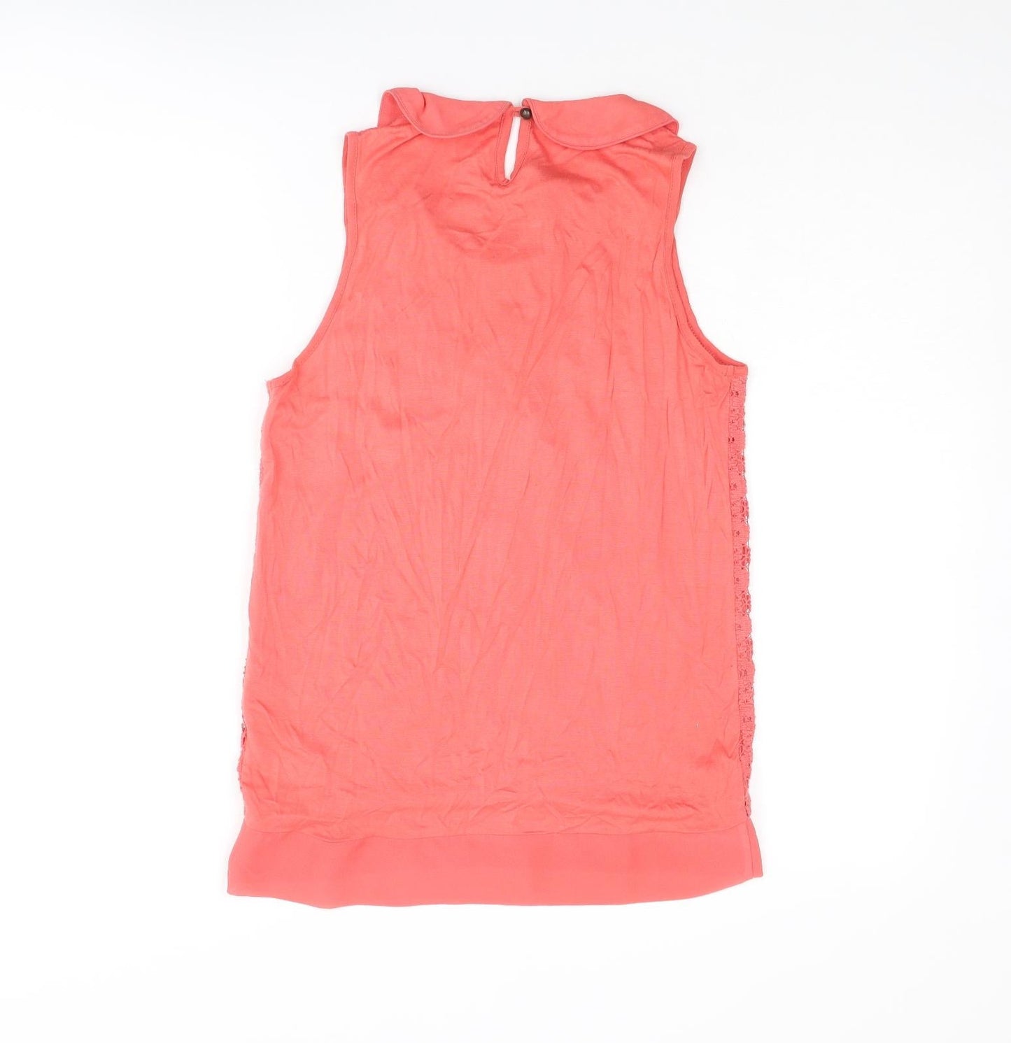 Womens UK Size 8 NEXT Pink Basic Blouse
