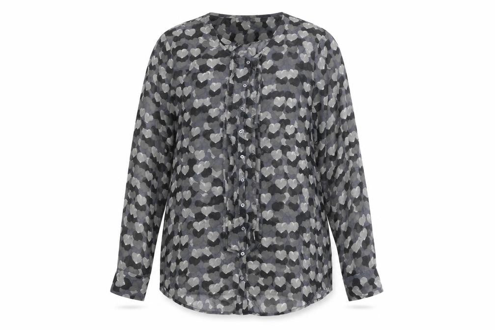 Womens UK Size 14 Kookai Grey Basic Button-Up