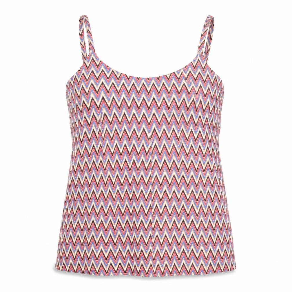 Womens UK Size 12 M&Co Multicoloured Basic Tank