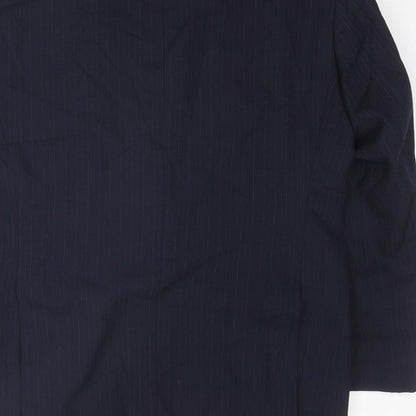 Mens UK Size 40 St Michael Regular Blue Suit Jacket