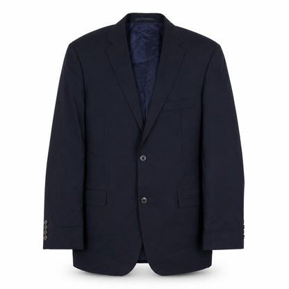 BOSS Mens Blue Wool Jacket Suit Jacket Size 40 Regular