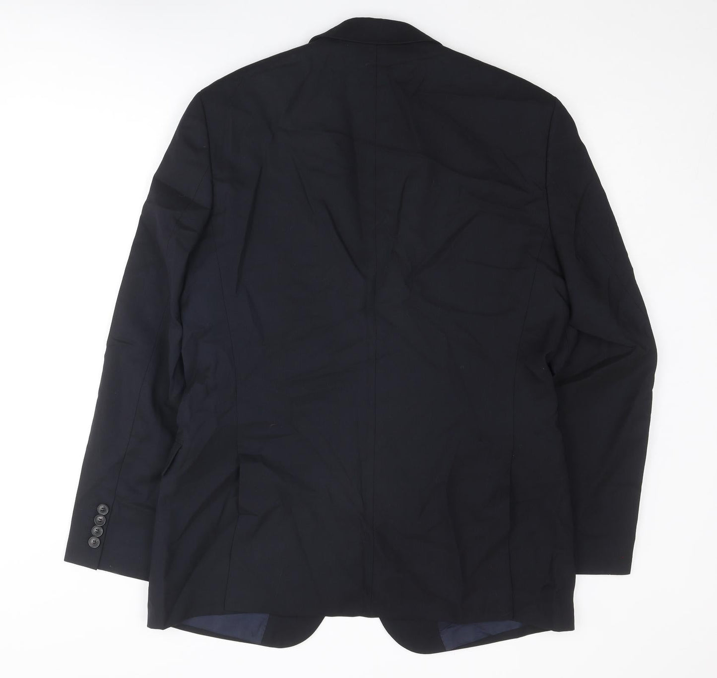 Mens UK Size 40 Boss Regular Blue Suit Jacket