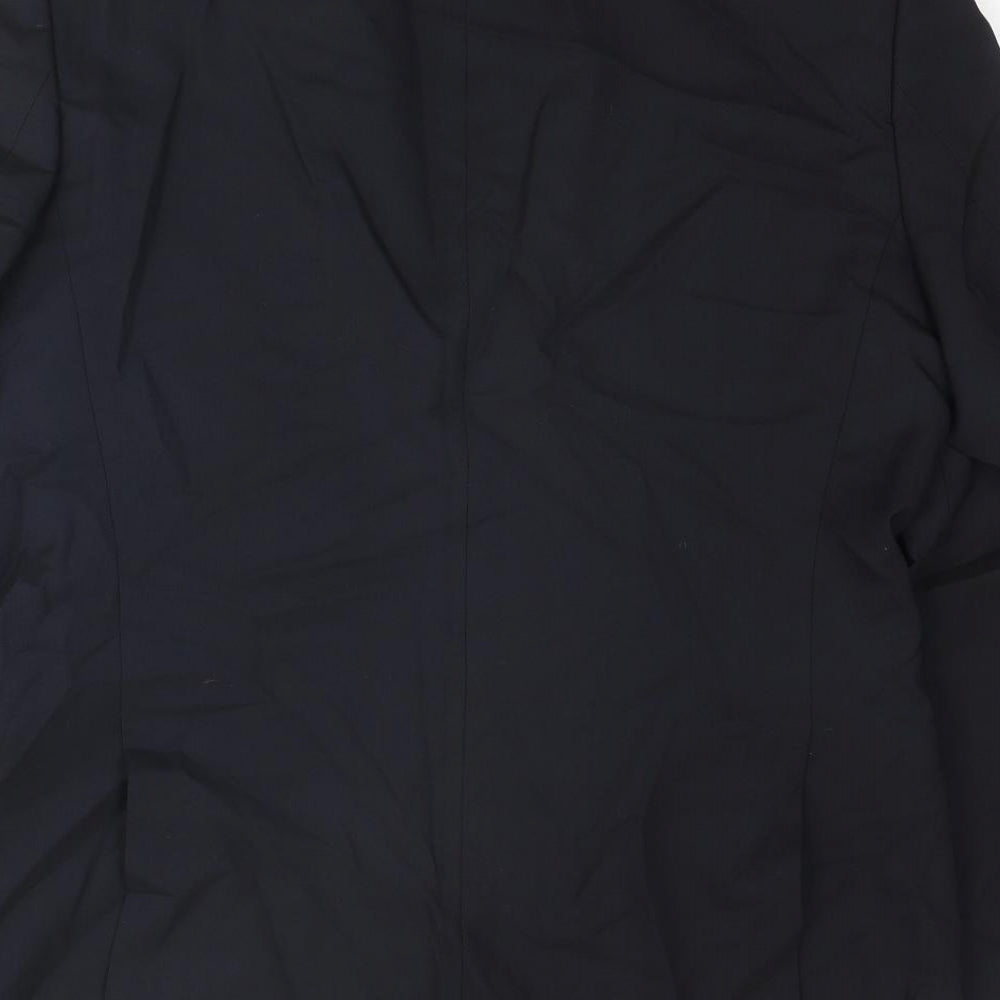 Mens UK Size 40 Boss Regular Blue Suit Jacket