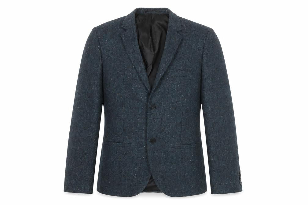 Mens UK Size 38 Topman Regular Blue Suit Jacket