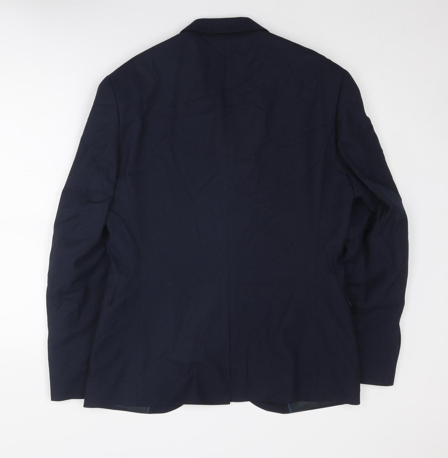 Mens UK Size 40 Topman Regular Blue Suit Jacket