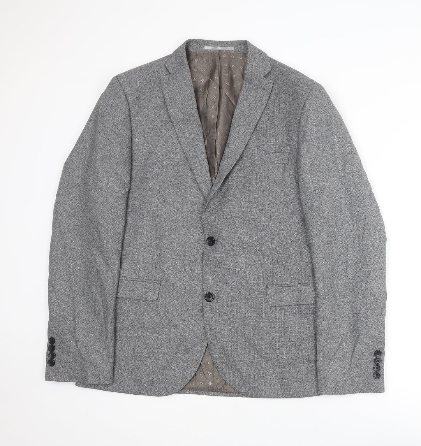 Mens UK Size 42 NEXT Regular Grey Suit Jacket