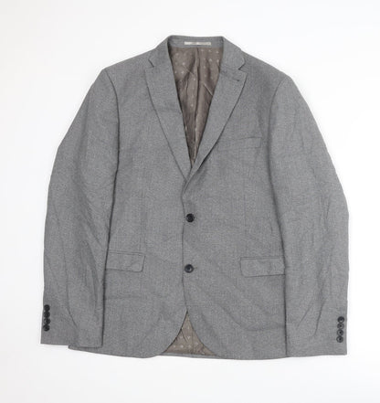 Mens UK Size 42 NEXT Regular Grey Suit Jacket