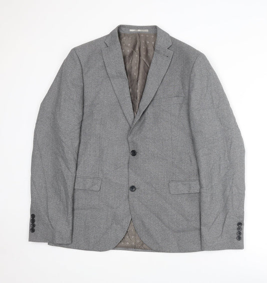 Mens UK Size 42 NEXT Regular Grey Suit Jacket