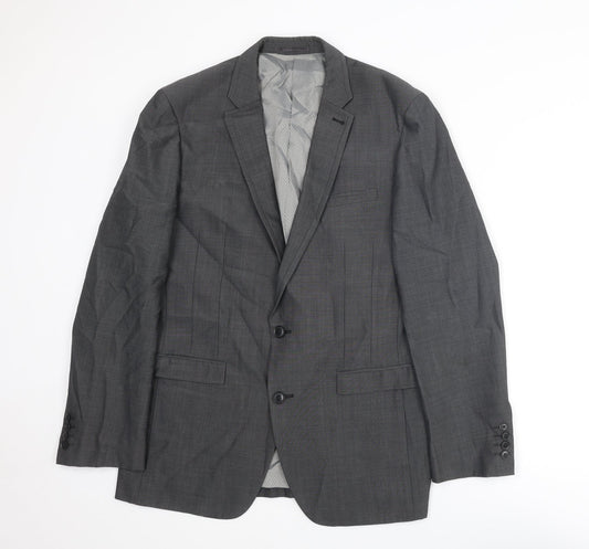 Mens UK Size 40 NEXT Regular Grey Suit Jacket