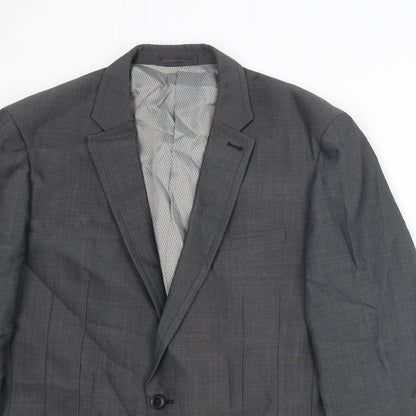 Mens UK Size 40 NEXT Regular Grey Suit Jacket