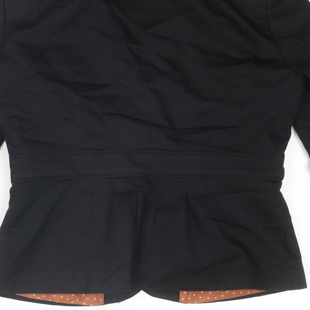 Womens UK Size 8 H&M Black Jacket