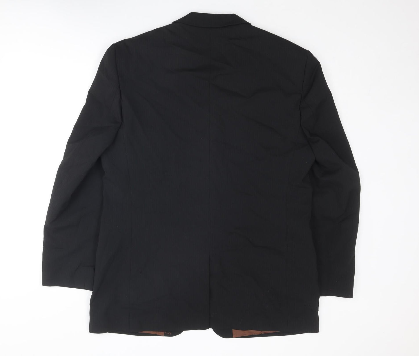 Mens UK Size 42 Karl Jackson Regular Black Suit Jacket