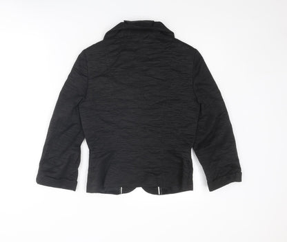 Womens UK Size 8 Coast Black Jacket