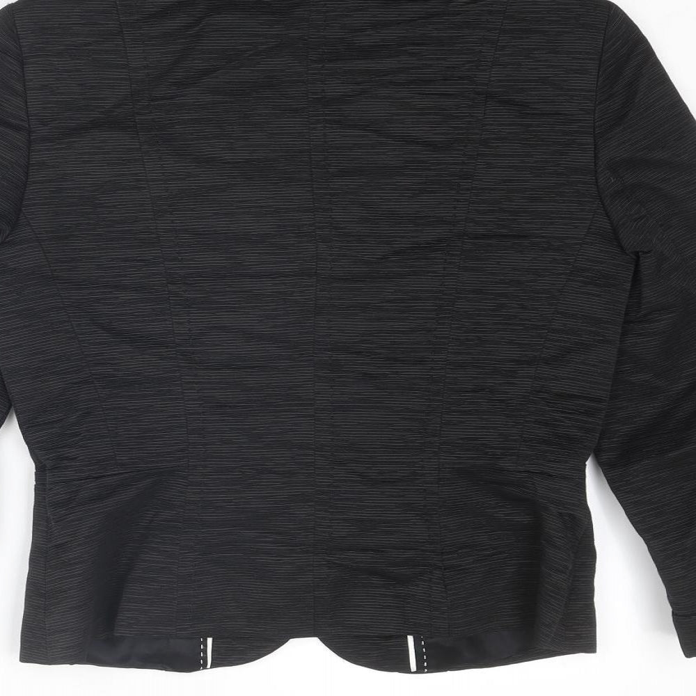 Womens UK Size 8 Coast Black Jacket
