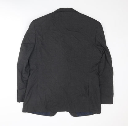 Mens UK Size 44 Debenhams Regular Grey Suit Jacket