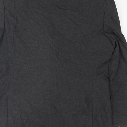 Mens UK Size 44 Debenhams Regular Grey Suit Jacket