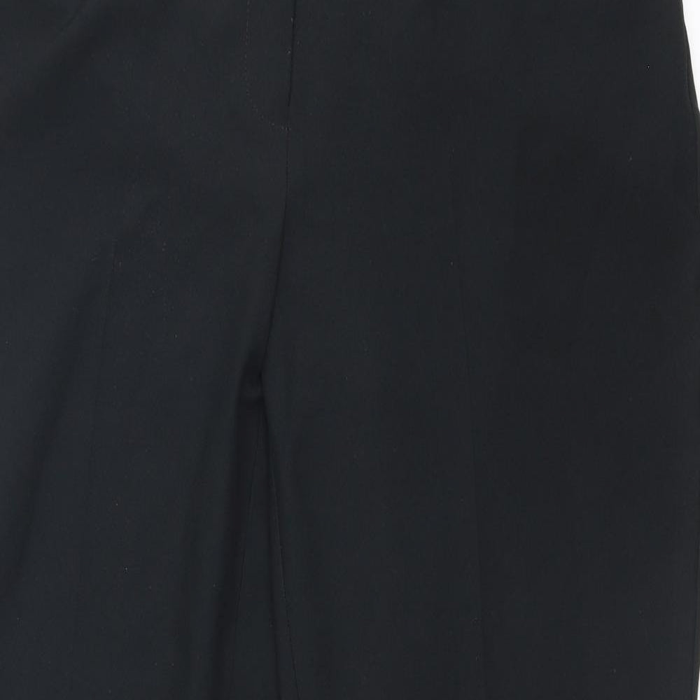Womens UK Size 14 BHS Regular Fit  Black Trousers
