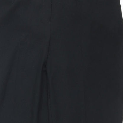 Womens UK Size 14 BHS Regular Fit  Black Trousers