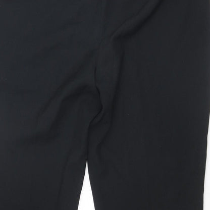 Womens UK Size 14 BHS Regular Fit  Black Trousers