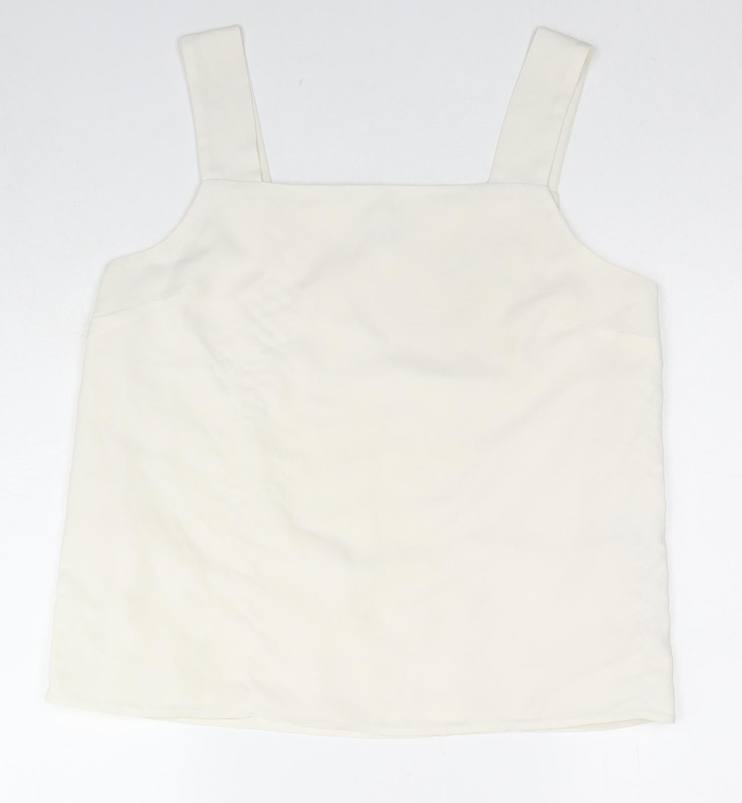 Womens UK Size 14 Warehouse Pink Basic Tank