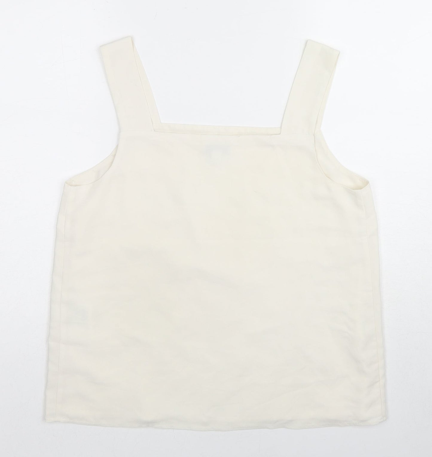 Womens UK Size 14 Warehouse Pink Basic Tank