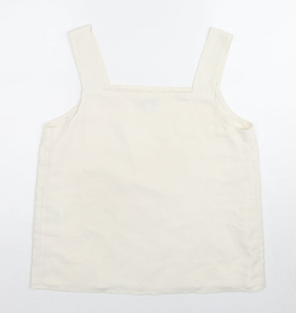 Womens UK Size 14 Warehouse Pink Basic Tank