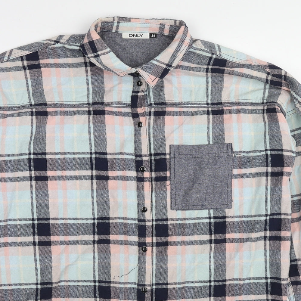 Womens UK Size 10 Only Multicoloured Basic Button-Up