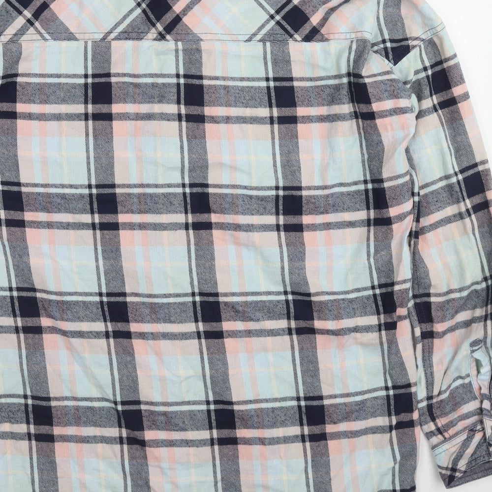 Womens UK Size 10 Only Multicoloured Basic Button-Up