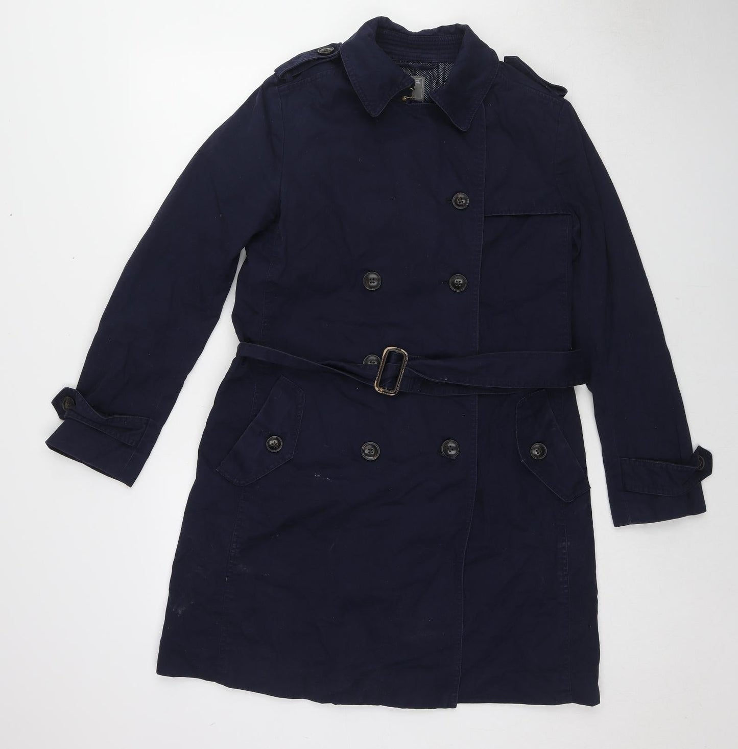 Womens UK Size S Gap Blue Pea Coat