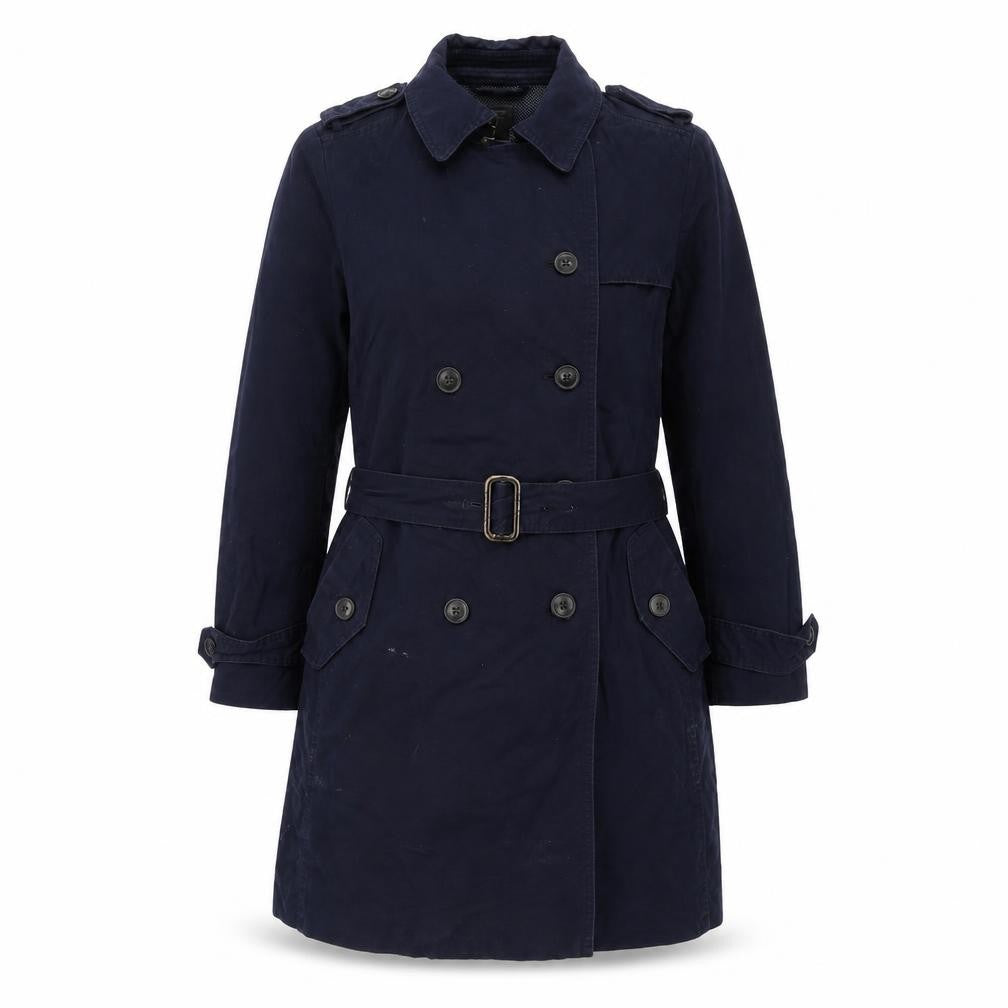 Womens UK Size S Gap Blue Pea Coat