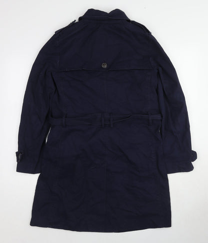 Womens UK Size S Gap Blue Pea Coat