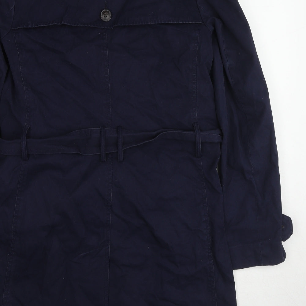 Womens UK Size S Gap Blue Pea Coat
