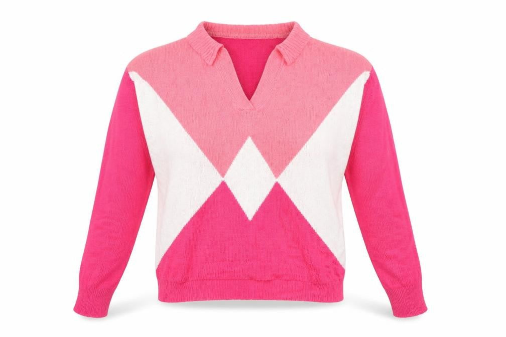 Womens UK Size S Brave Soul Pink Pullover Jumper