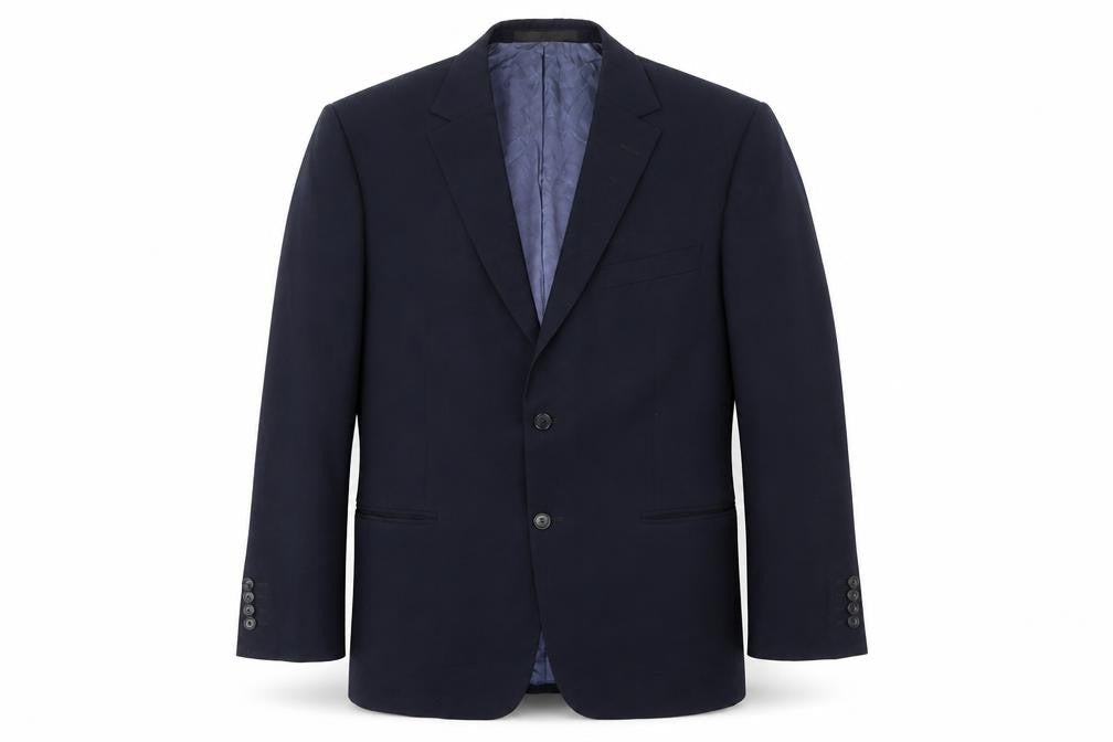 Mens UK Size 42 Marks and Spencer Regular Blue Suit Jacket