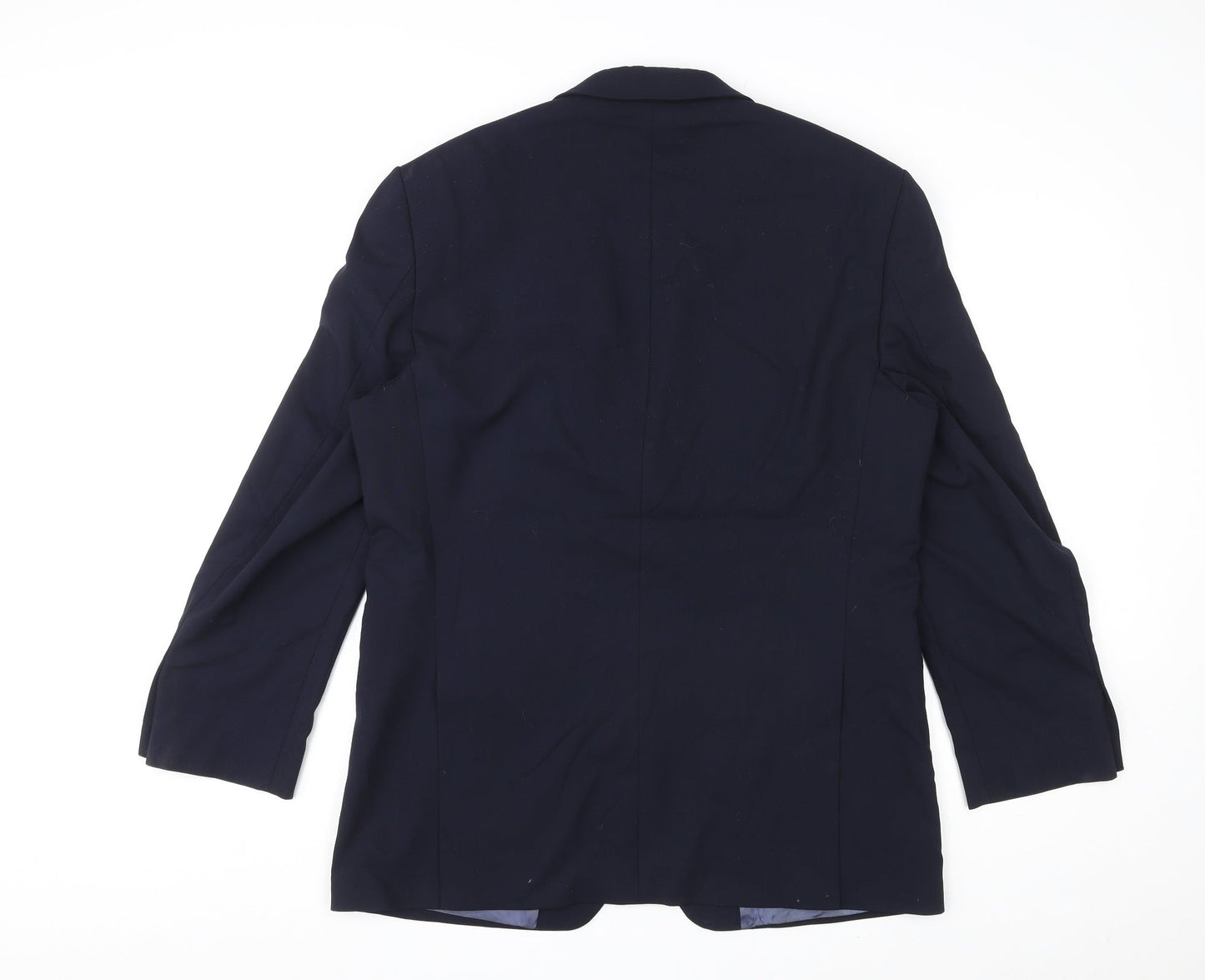 Mens UK Size 42 Marks and Spencer Regular Blue Suit Jacket