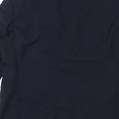 Mens UK Size 42 Marks and Spencer Regular Blue Suit Jacket