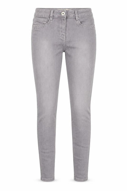 Womens UK Size 8 NEXT Regular Fit Skinny Grey Jeans