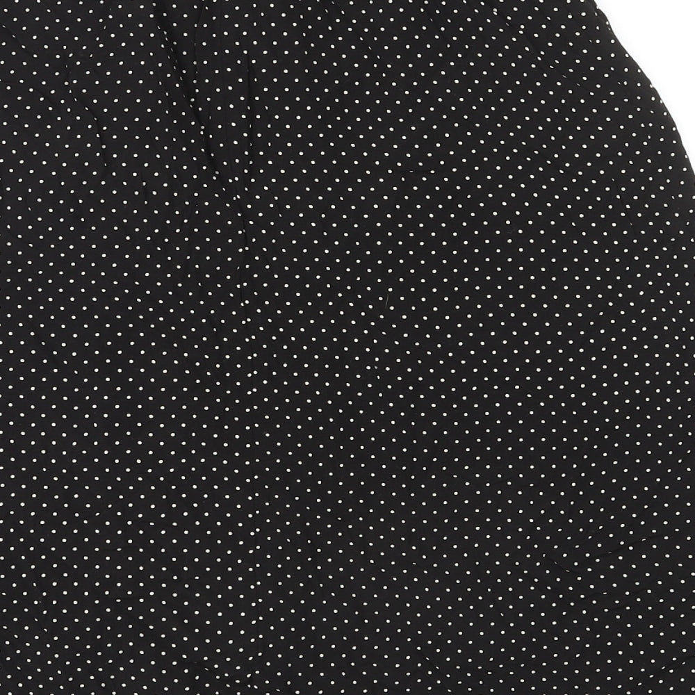 Doifamily Company Limited Womens Multicoloured Polka Dot Polyester Swing Skirt Size S Zip