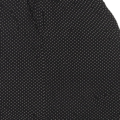 Doifamily Company Limited Womens Multicoloured Polka Dot Polyester Swing Skirt Size S Zip
